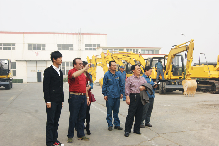 墨西哥客戶訪問沃爾華集團