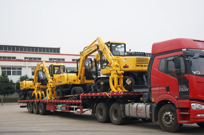 沃爾華集團12臺DLS系列蔗木裝卸機順利出口墨西哥 沃爾華集團12臺DLS系列蔗木裝卸機順利出口墨西哥