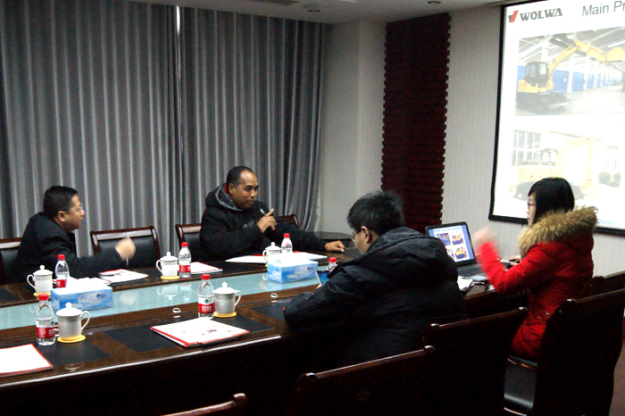 馬達加斯加客戶訪問沃爾華集團 馬達加斯加客戶訪問沃爾華集團