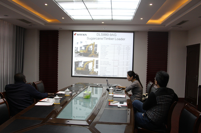 非洲客戶訪問沃爾華集團 非洲客戶訪問沃爾華集團