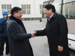 市委常委、高新區(qū)黨工委書記佘春明到沃爾華集團(tuán)考察調(diào)研工作