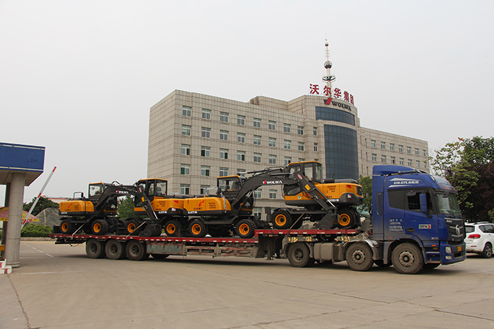 沃爾華科學復工復產一批輪挖順利發車