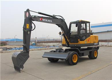 85負載敏感輪式液壓挖掘機