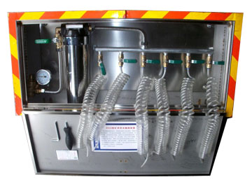 箱式壓風供水自救裝置實物圖