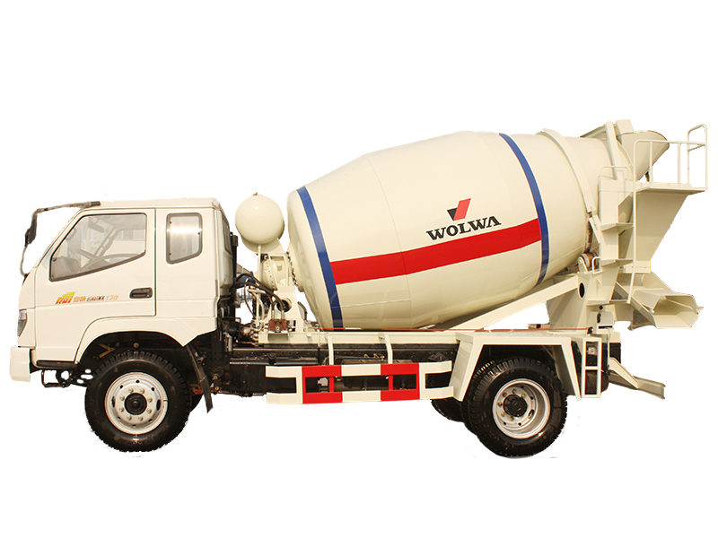 6立方混凝土攪拌運輸車實物圖1 6立方混凝土攪拌運輸車實物圖1