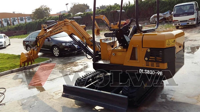 DLS830-9B小型履帶式液壓挖掘機